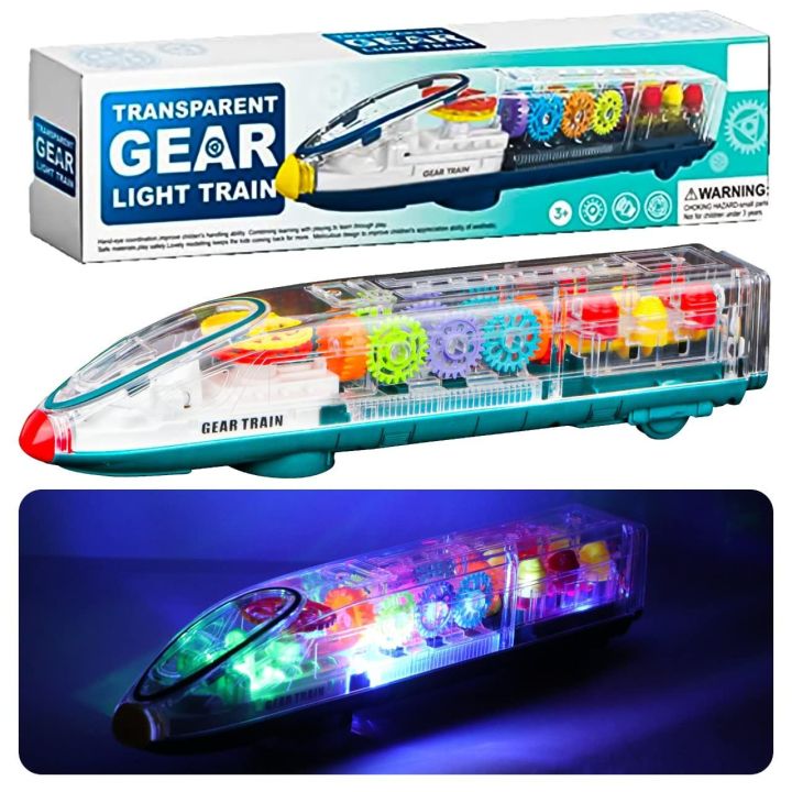 Transparent Train Recargable