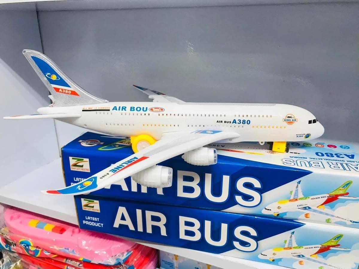 Air Bus Plane Rechargeable-ব্যাটারি লাগে না, Charge দিলেই চলে
