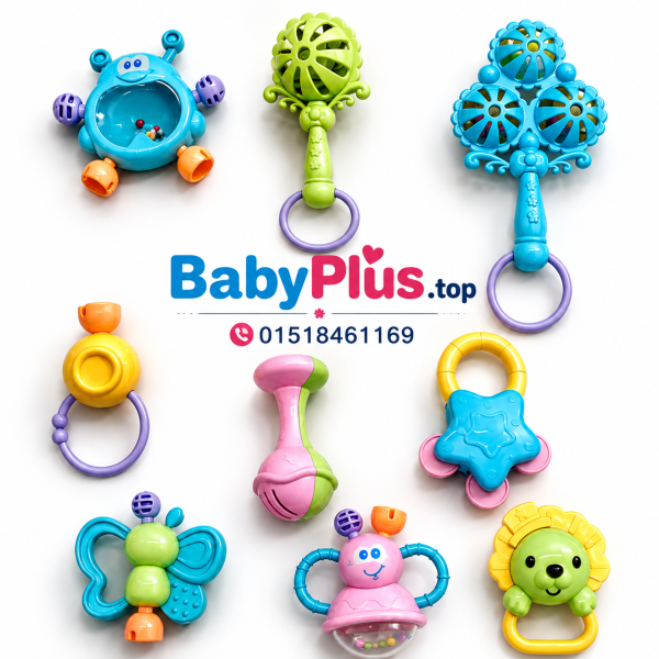 Colourful Jhunjhuna Rattle Set | সোনামণির মজাদার খেলনা সেট